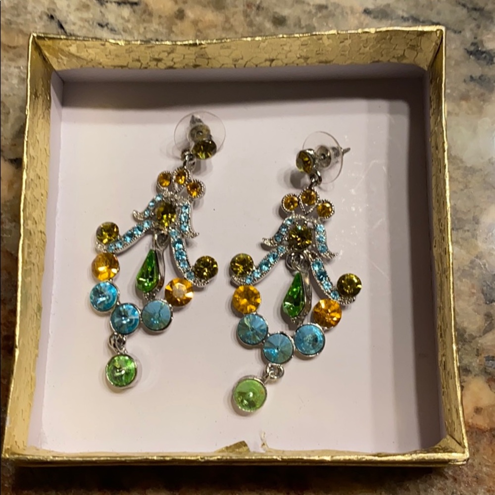 Crystal earrings